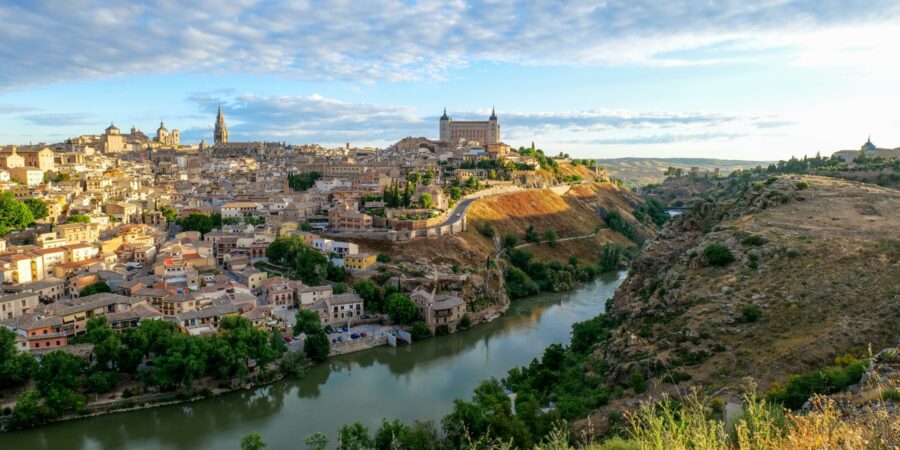 Espagne Toledo Reportage de La porte des mondes (LPDM Production) en Andalousie Castille et La Mancha - vue sur Tolède