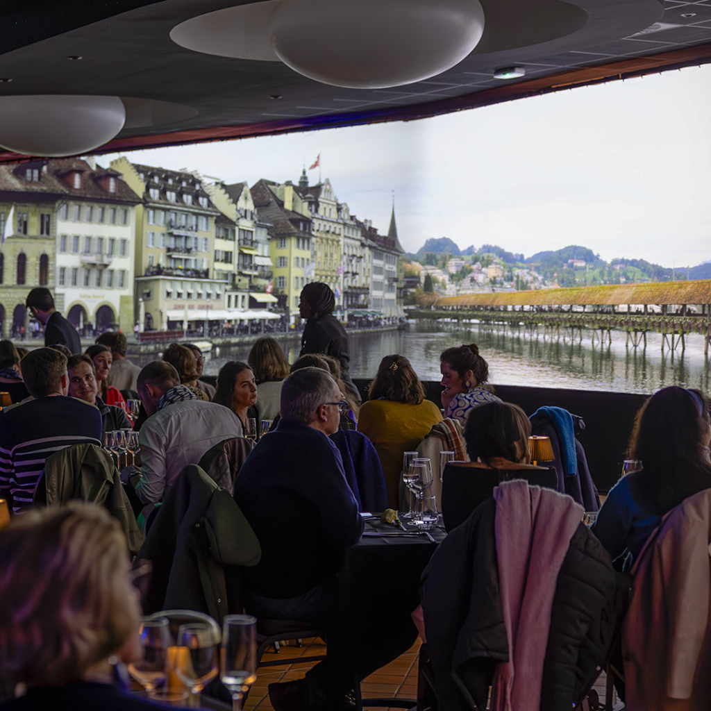 Repas immersif découverte convivial