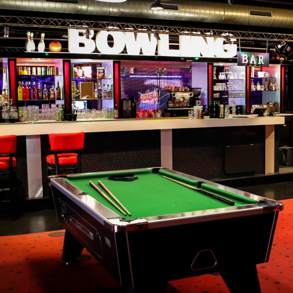 billard bowling publicité immersive